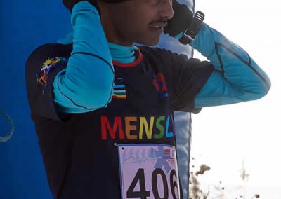 Winterlauf-Challenge Steinberger See 2017 - Addisu